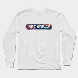 new york broadway new york fifth avenue wall street time square Long Sleeve T-Shirt